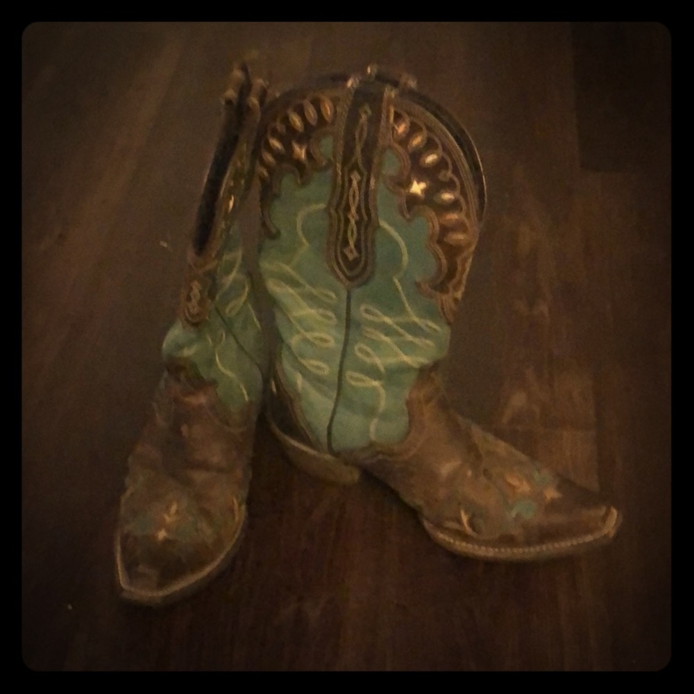 Ariat Leather Western Boots
